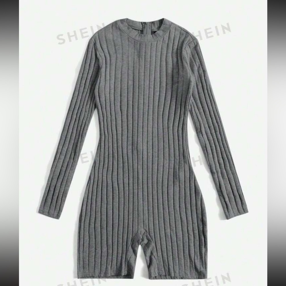 Dark grey Shein one piece